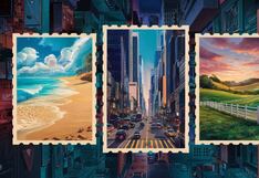 Elige una de las postales en la imagen para descubrir si eres una persona madura