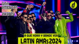 ¿A qué hora dan inicio los Latin AMAs 2024 EN VIVO? Dónde ver hoy transmisión