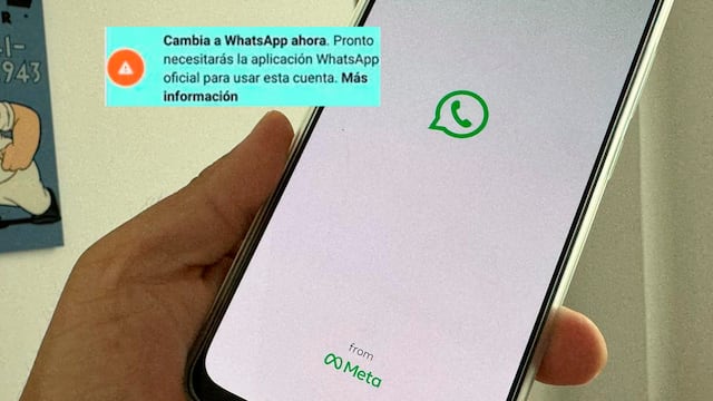 Qué significa el aviso “cambia a WhatsApp ahora”