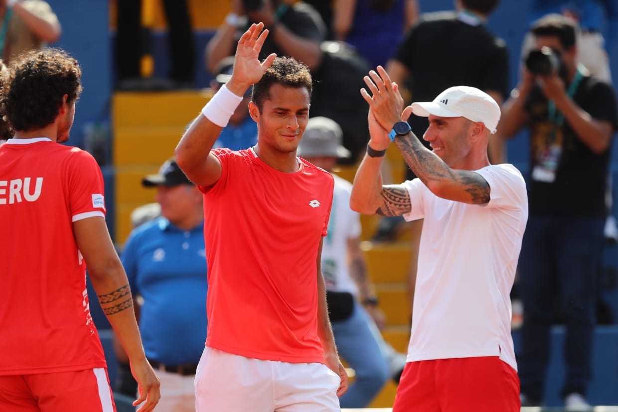 Perú venció a Noruega por la Copa Davis 2023 y pasó a los Qualifiers. (Foto: Jesús Saucedo / GEC)