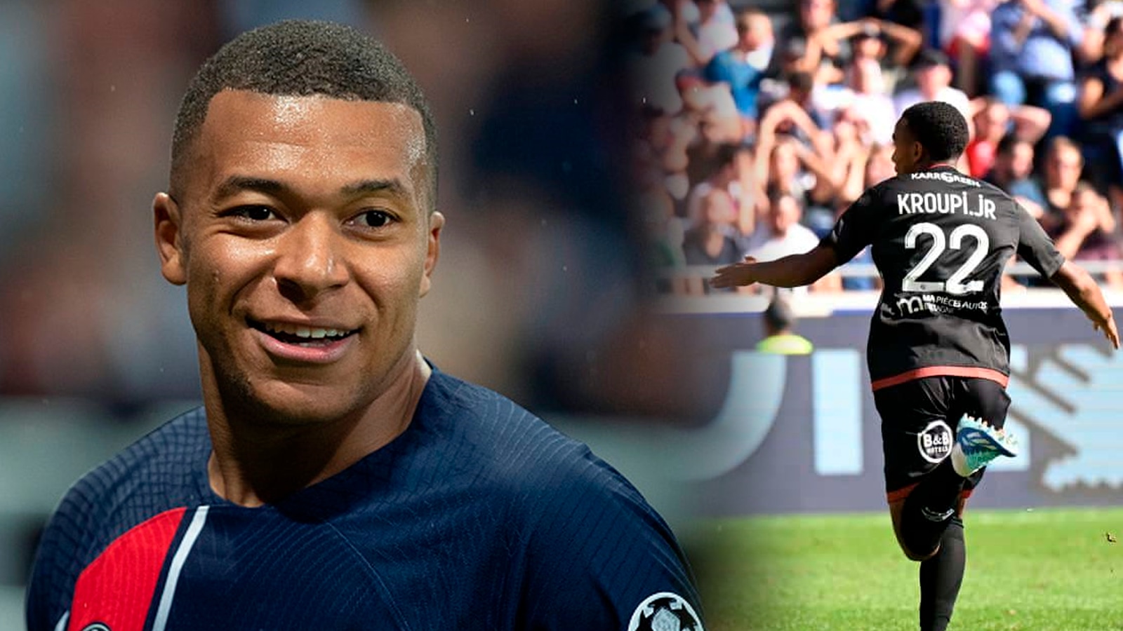 Eli Junior Kroupi es considerado la nueva promesa de Francia y también es comparado con Mbappé. (Foto: Agencias)