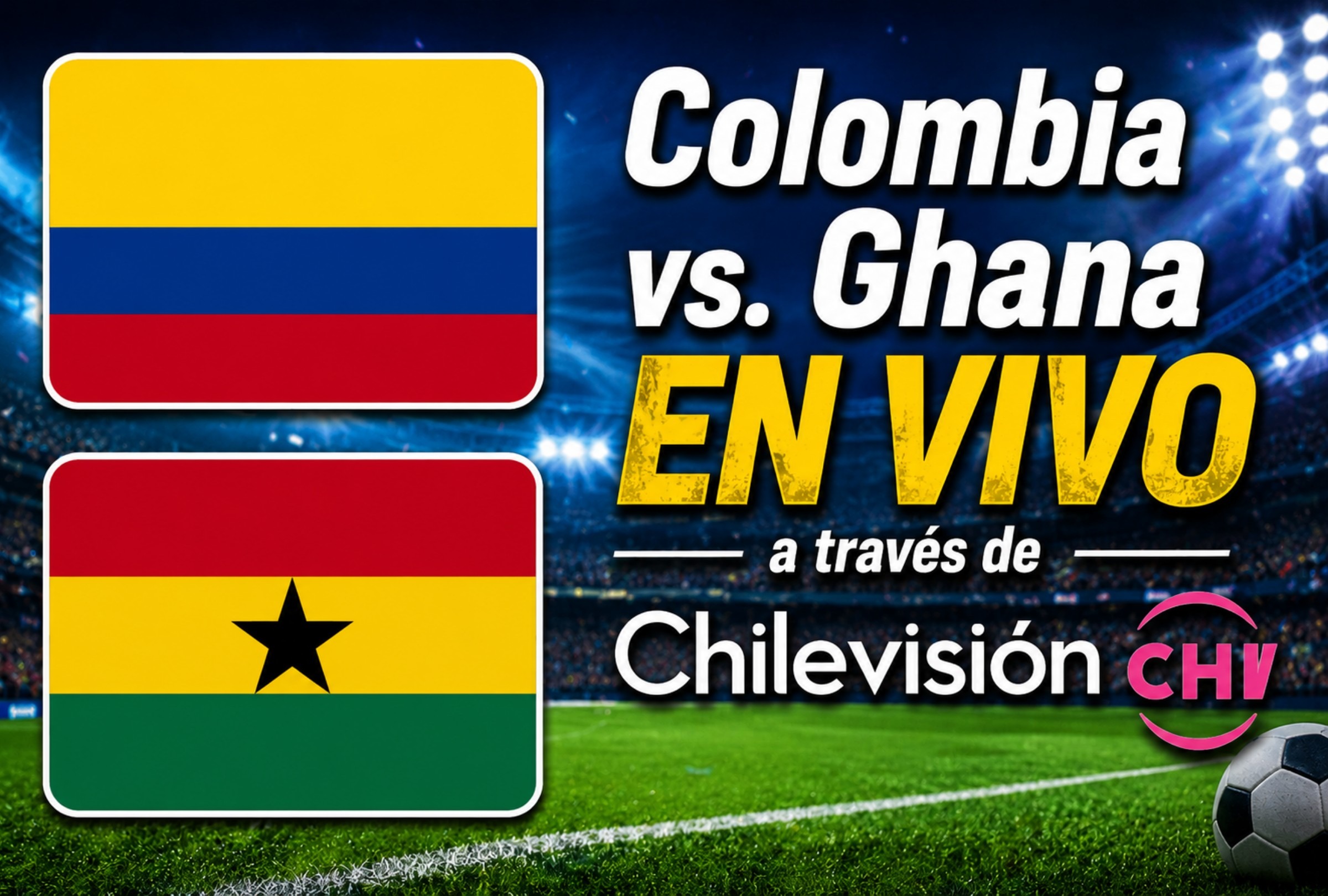 El partido entre Colombia y Ghana por los dieciseisavos de final del Mundial 2026 se disputará el viernes 3 de julio en el Kansas City Stadium. (Foto: Imagen creada por Depor usando Gemini)