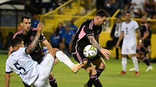 Inter Miami de Lionel Messi empató 0-0 ante El Salvador en partido amistoso