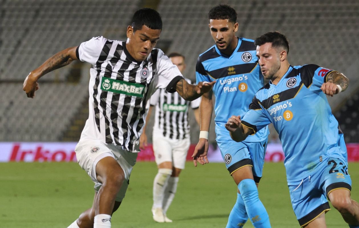 Joao Grimaldo llegó al Partizán de Belgrado desde el Sporting Cristal. (Foto: Partizan.rs)
