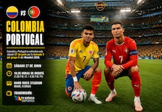 TV Azteca 7 transmitió el partido Colombia 0-0 Portugal por el Mundial 2026