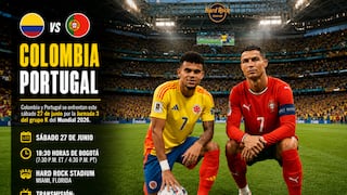 TV Azteca 7 transmitió el partido Colombia 0-0 Portugal por el Mundial 2026