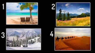 Elige un paisaje y será revelado todo lo que te hace único