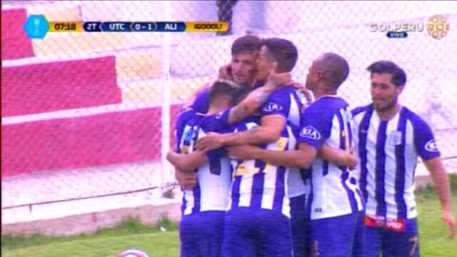 Mauricio Affonso marcó gol de cabeza y Alianza Lima celebra en Cajamarca [VIDEO]