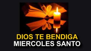 Imágenes por Miércoles Santo 2025 para compartir: frases, postales y mensajes alusivos