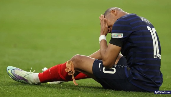 La última lesión del francés fue una distensión muscular en el muslo que lo mantuvo fuera de acción durante 11 días. (Foto: TyC Sports).