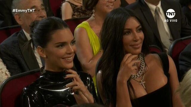 Emmy 2019: Kim Kardashian y Kendall Jenner presentes en la premiación