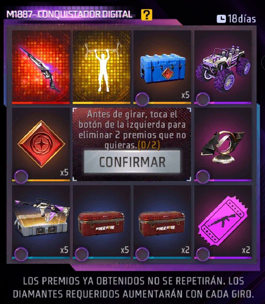 Novedades en Free Fire