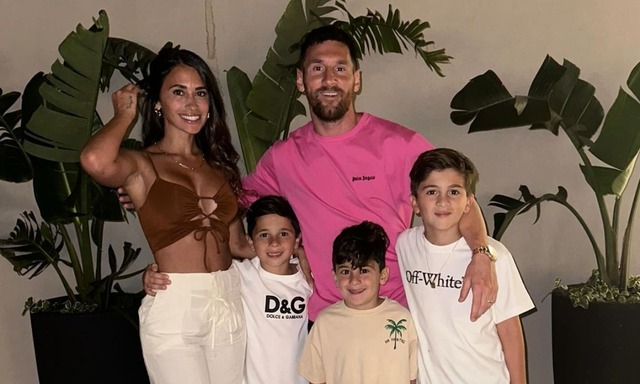 Lionel Messi pasó el Año Nuevo 2024 con su familia. (Foto: Lionel Messi)