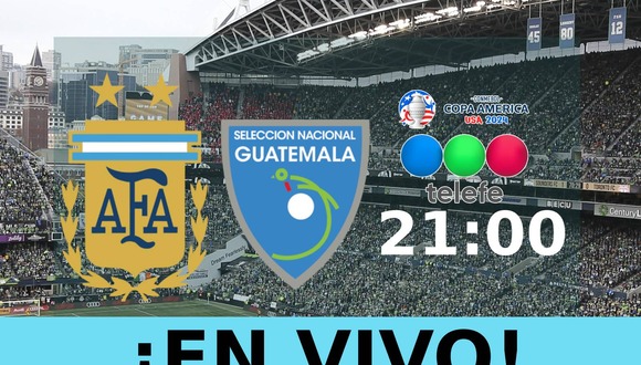 Telefe transmitió el juego Argentina-Guatemala desde el estadio FedExField de  la ciudad de Maryland, Estados Unidos, por amistoso internacional de la Copa América 2024. (Foto: Telefe)