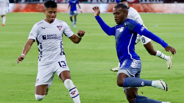 Liga de Quito vs Emelec (2-2): video, goles y resumen por Liga Pro