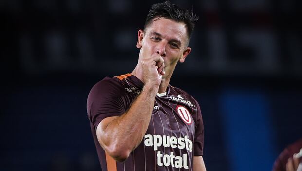 Diego Churín solo registra dos goles oficiales con Universitario. (Foto: Universitario)