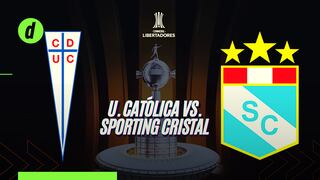 U. Católica vs. Sporting Cristal: apuestas, horarios y canales TV para ver la Copa Libertadores