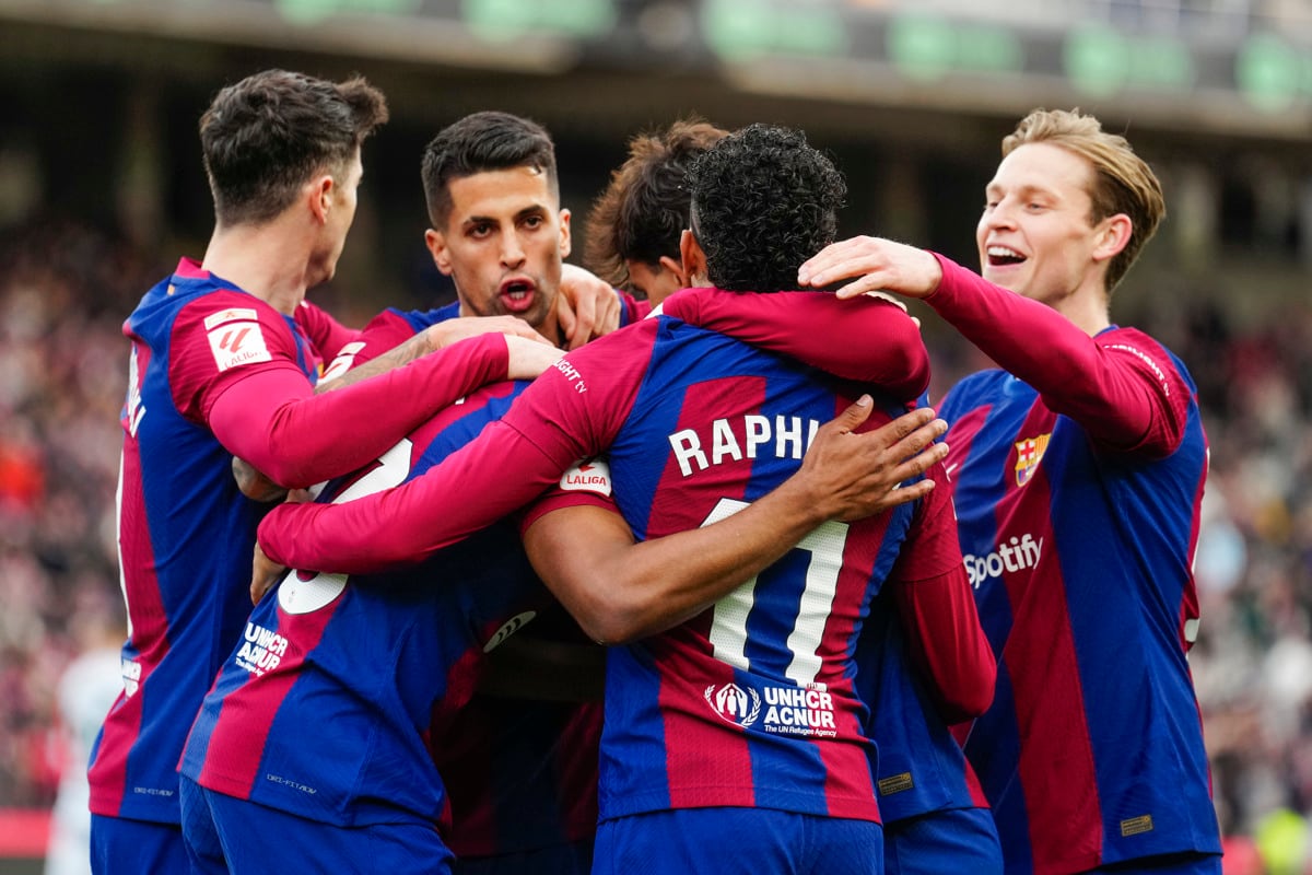 Barcelona viene de vencer a Getafe por LaLiga de España. (Foto: EFE)