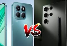 Honor X8b vs. Samsung Galaxy S24 Ultra: en qué gana el smartphone chino al rival surcoreano