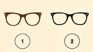 La montura de lentes que elijas en la imagen revelará cuál es la base tu estilo