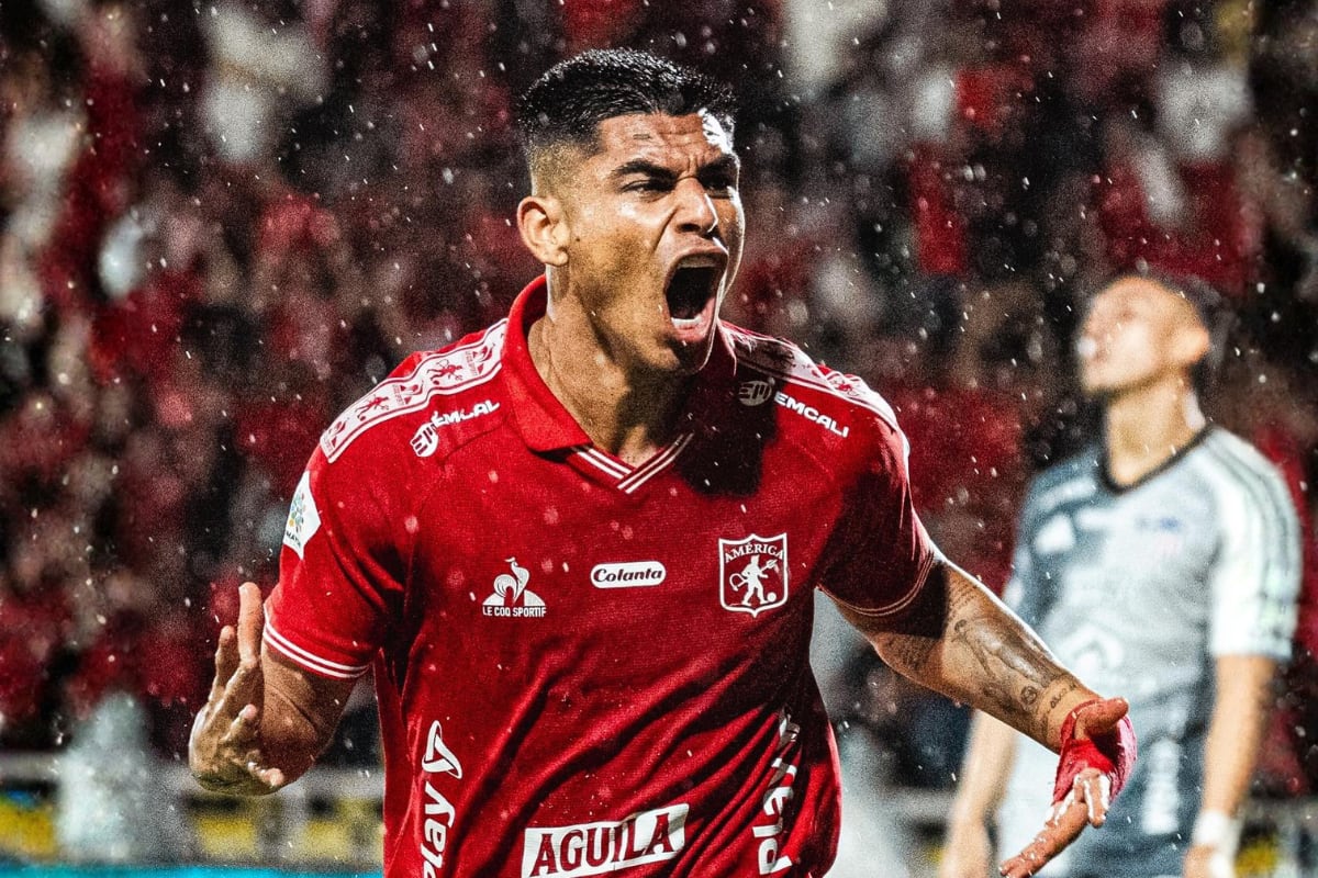 Luis Ramos en racha con el América de Cali. (Facebook)