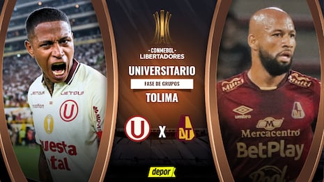 Partido gratis, Universitario vs. Tolima EN VIVO: link para ver hoy por ESPN y Disney Plus
