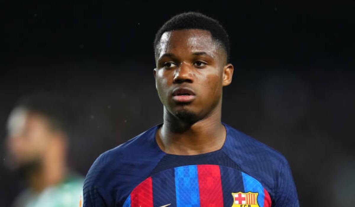 Ansu Fati tiene contrato con Barcelona hasta 2027. (Foto: Getty Images)