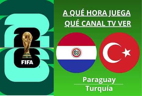 Canales TV que transmiten Paraguay vs. Turquía EN VIVO GRATIS hoy por el Mundial de Fútbol 2026 en EE.UU., España y más países