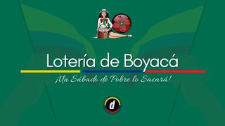 Resultados de la Lotería de Boyacá: números ganadores del sábado 15 de julio