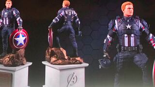 Marvel's Avengers muestra la figura de acción del Capitán América en su versión coleccionista