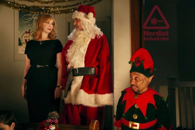 Billy Bob Thornton y Tony Cox fueron los protagonistas de "Bad Santa" (Foto: Tryptich Pictures)