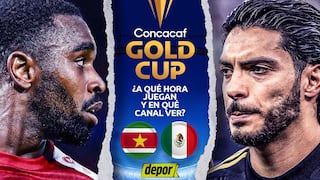 México vs. Surinam por Copa Oro 2025: ¿en qué canales ver el partido?