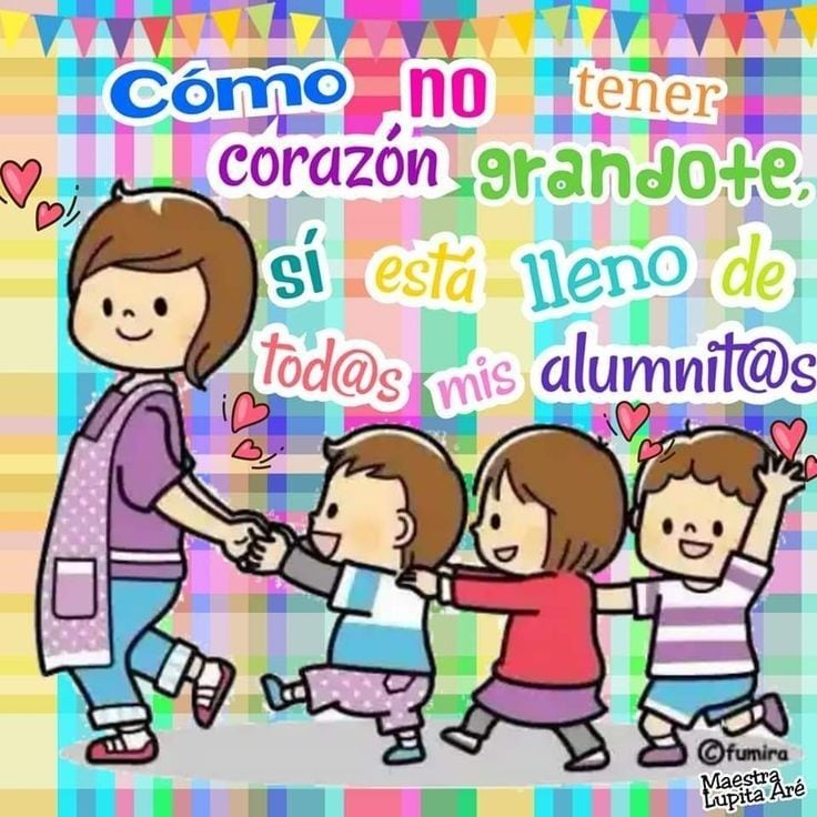 Comparte estas emotivas imágenes para celebrar el Día de la Educación Inicial este 25 de mayo. (Foto: Pinterest)