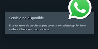 El mensaje que se ve hoy 11 de diciembre en WhatsApp Web. (Foto: Captura WhatsApp Web)