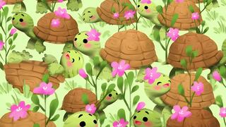 Reto visual: ¿puedes encontrar al caracol oculto entre las tortugas en 15 segundos?