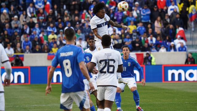 ¡Dura caída! Ecuador perdió 0-2 ante Italia por un amistoso internacional