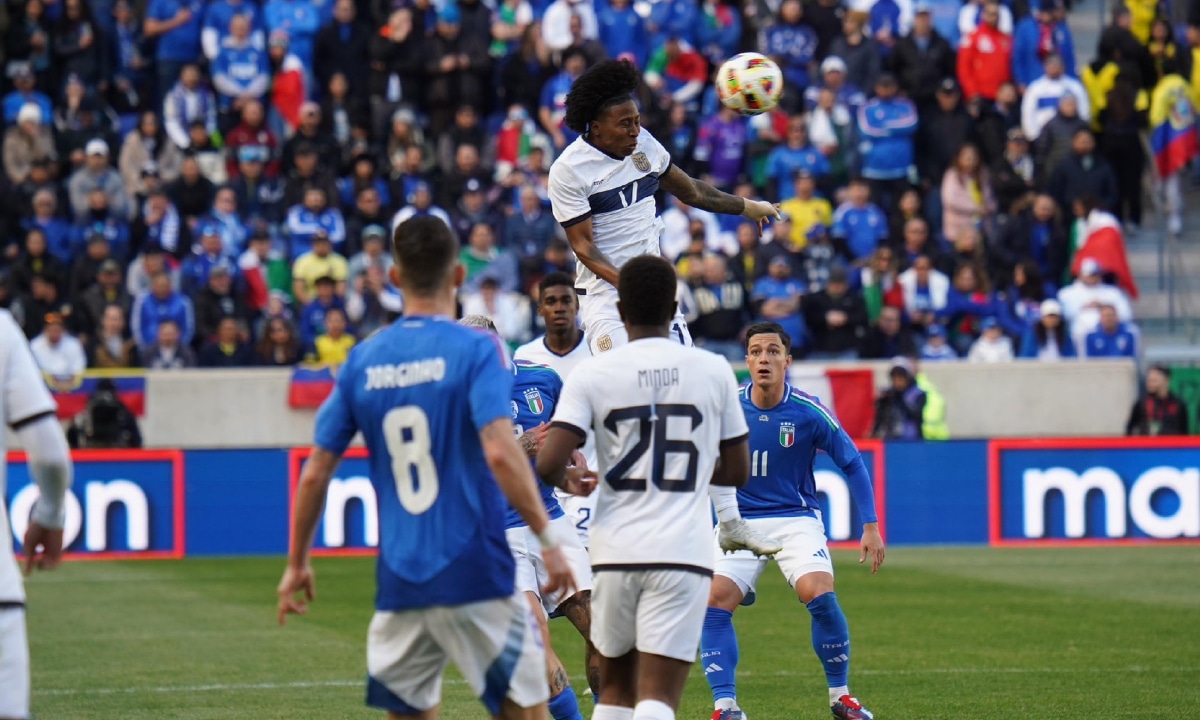 Ecuador e Italia se enfrentaron en un amistoso internacional. (Foto: Ecuador)