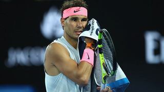 De nuevo ausente: Nadal estará de baja por tres semanas tras lesión en el Australian Open 2018