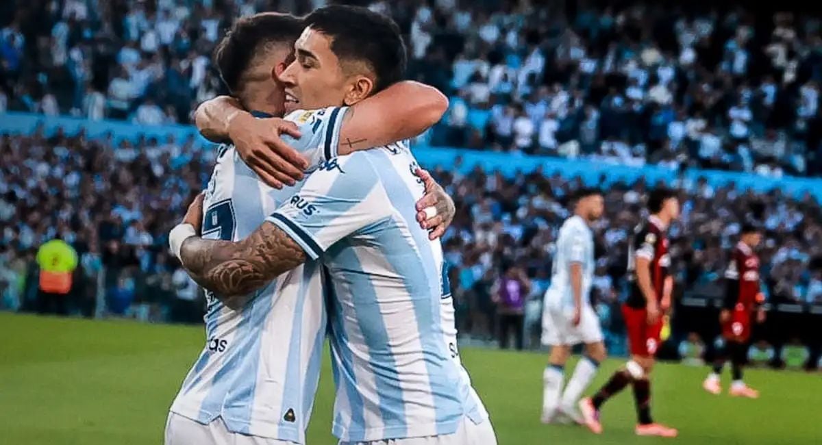 En el último encuentro que jugaron, La 'Academia' se impuso 3-2 a River. (Foto: Racing)