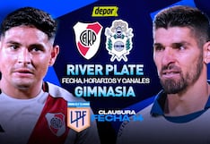 River vs. Gimnasia: canales y horarios de TV por Liga Profesional Argentina