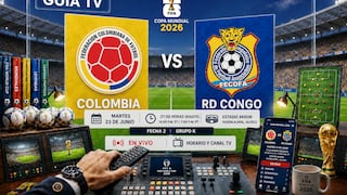 ¿A qué hora juega y en qué canal transmiten Colombia vs. RD Congo por el Mundial de Fútbol 2026?