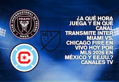 ¿A qué hora juega y en qué canal transmite Inter Miami vs. Chicago Fire por MLS 2026 en México y EE.UU.?