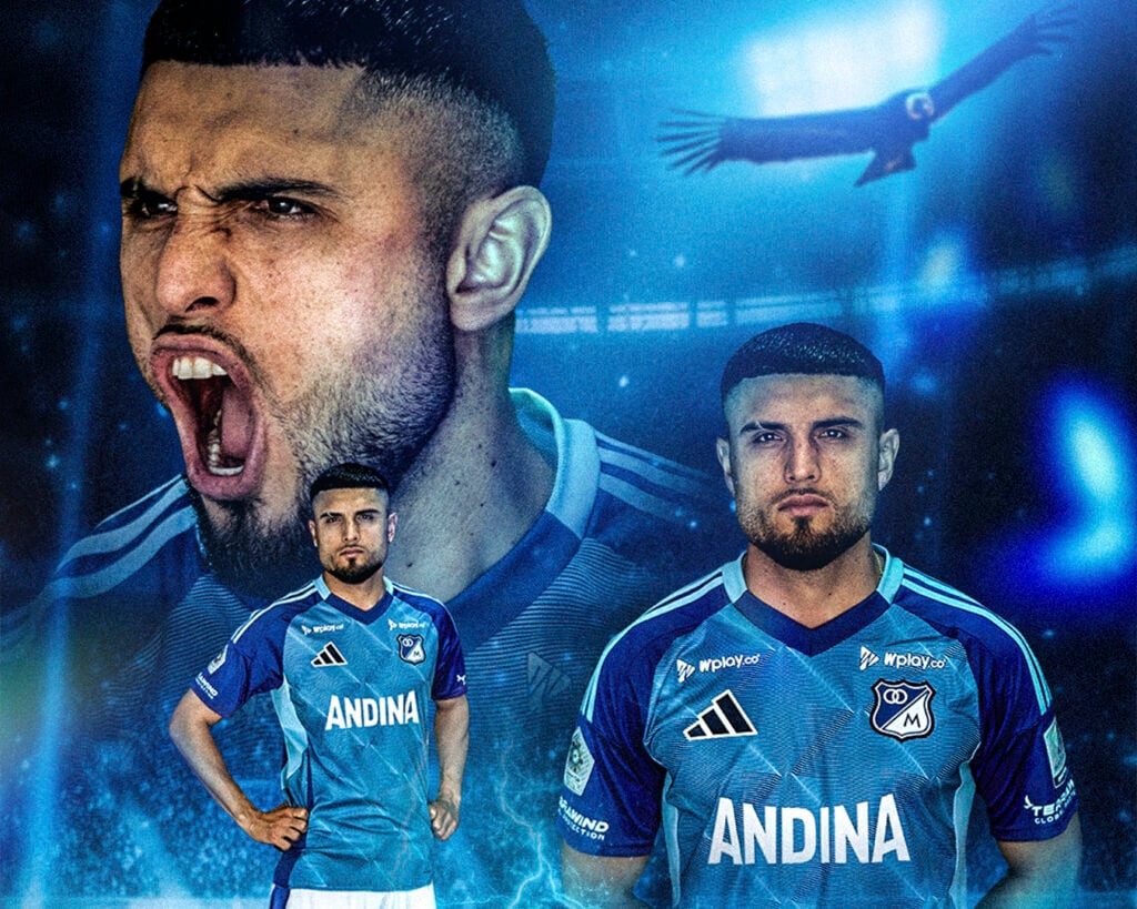 Rodrigo Ureña fue anunciado en Millonarios de Colombia. (Foto: Millonarios)