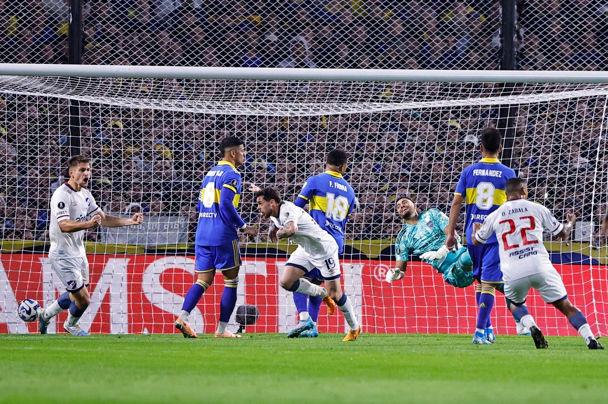 Boca Juniors eliminó a Nacional por los octavos de final de la Copa Libertadores 2023. (Foto: EFE)