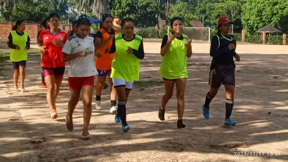 Entrenamiento de Shipibos FC. (Facebook)