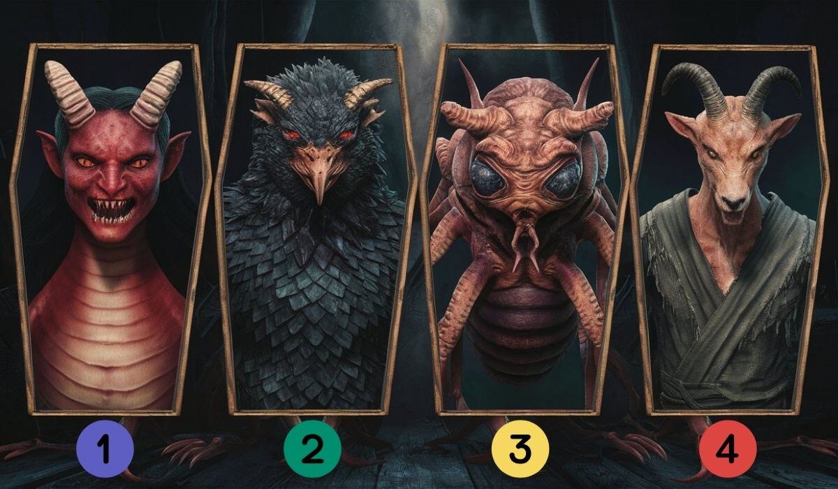 Escoge uno de los demonios en esta imagen para descubrir cuál es tu mayor miedo (Foto: Depor).