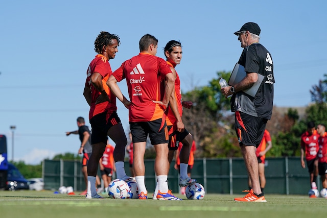 La Selección Peruana llevó a cabo su primer entrenamiento en Dallas antes de su debut en la Copa América 2024. (Foto: Bicolor).