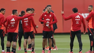¡Risas y buen ambiente! La Selección Peruana completó un nuevo día de trabajos en la Videna