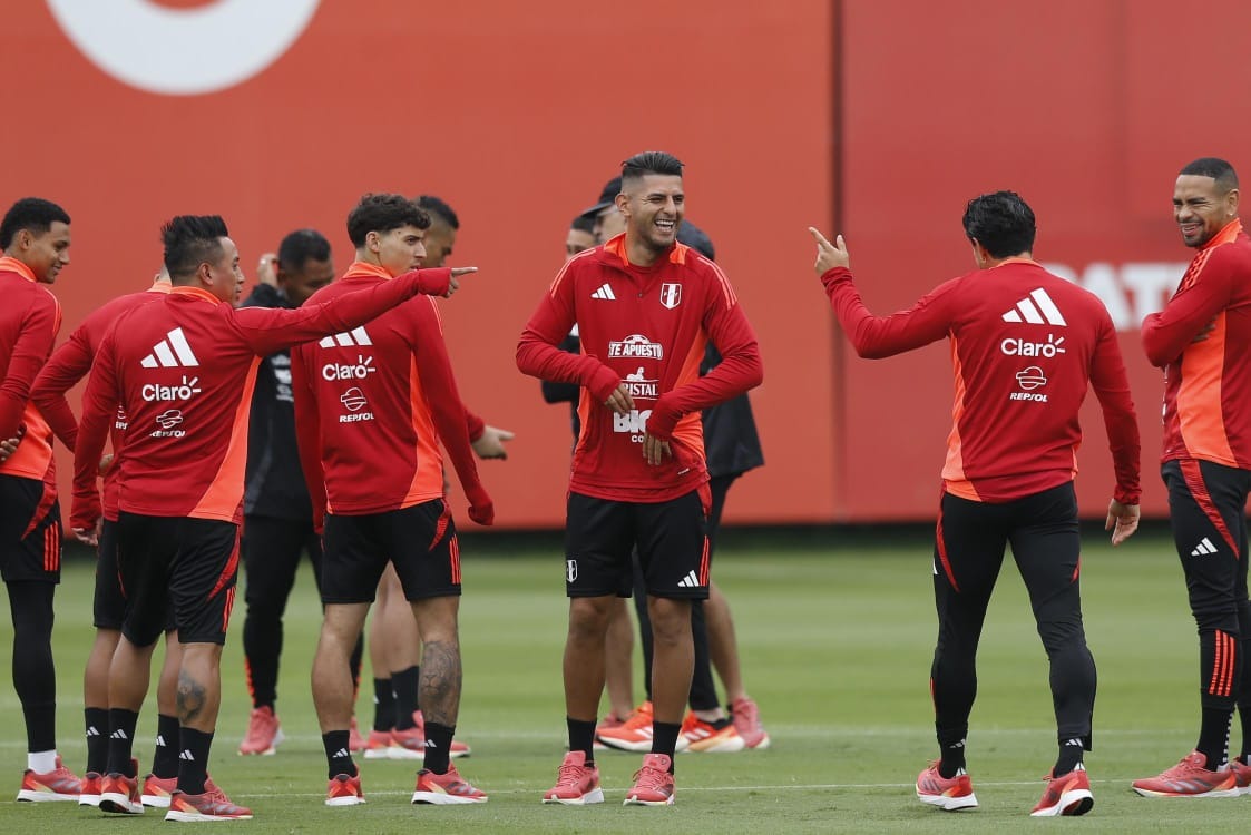 La Selección Peruana sumó un nuevo día de entrenamiento en la Videna. (Foto: GEC)