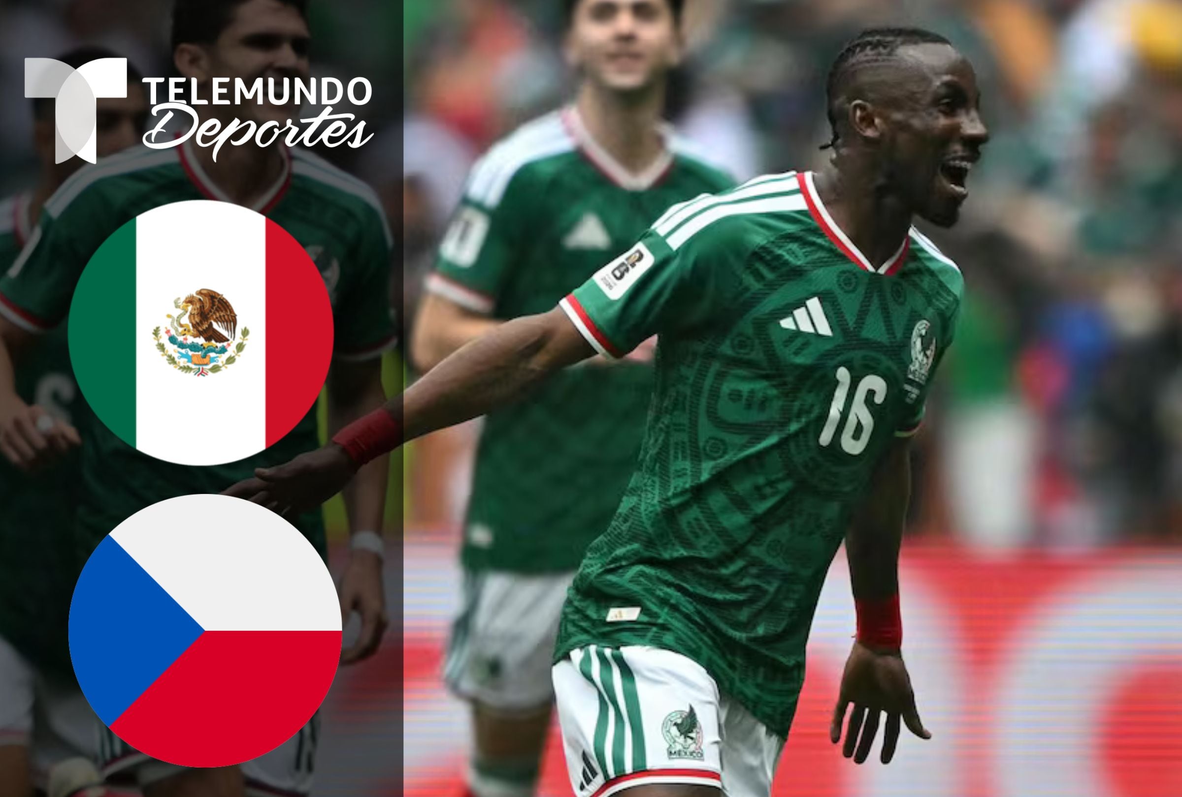 Desde Estados Unidos, Telemundo transmite el partido México vs. Chequia en vivo online este miércoles 24 de junio por el grupo A de la Copa Mundial 2026. (Foto: Composición Depor)